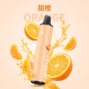 一次性電子煙｜KIS5鎧斯5號｜6500口｜型別-C充電｜3%濃度｜口味-甜橙