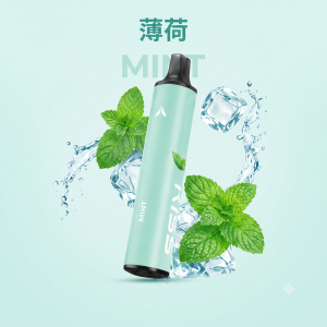 一次性電子煙｜KIS5鎧斯5號｜6500口｜型別-C充電｜3%濃度｜口味-薄荷