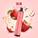 一次性電子煙｜KIS5鎧斯5號｜6500口｜型別-C充電｜3%濃度｜口味-蘋果