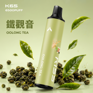 一次性電子煙｜KIS5鎧斯5號｜6500口｜型別-C充電｜3%濃度｜口味-鐵觀音